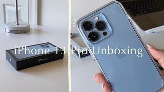 iPhone 13 Pro (Sierra Blue) Unboxing + Accessories