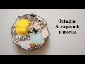 Octagon Scrapbook Tutorial | By Crafts Space