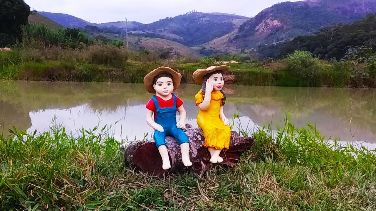 João e Maria, perfeitos para decoração de festas juninas