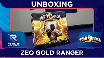 Zeo Gold Ranger Unboxed - Power Rangers: Heroes of the Grid Live Q&A and Unboxing