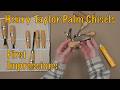 Henry Taylor Palm Chisels for Wood/Wax Carving, First Impressions, Tools Supplies, Folk Arts Crafts