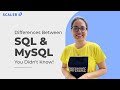 SQL Vs MySQL 3 Key Differences Shorts SQL Vs MySQL 3 Key Differences Shorts