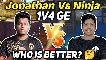 Jonathan Vs TSM Ftx Ninja 1V4 Global Esport In BMOC😱 Who Has a Better clutch ? 🤔