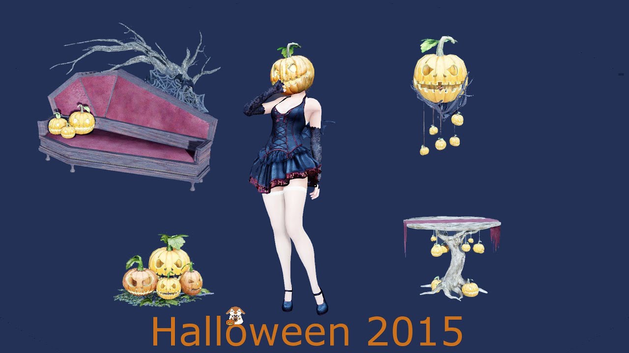 Black Desert Online Halloween Cash shop Oct. 2015 YouTube