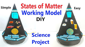 states of matter working model science project for exhibition - class 9 - craftpiller @howtofunda