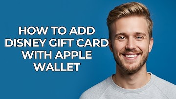 How To Add Disney Gift Card With Apple Wallet - NEW! Step by Step