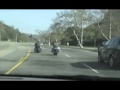 Cool choppers on the pacific coast highway