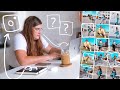 Batch create Instagram content with me | Work Day in my Life