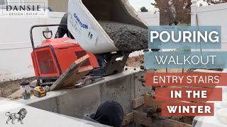 Download Lagu How to Pour Basement Walkout Entry Stairs in the Winter MP3 Download Lagu How to Pour Basement Walkout Entry Stairs in the Winter MP3