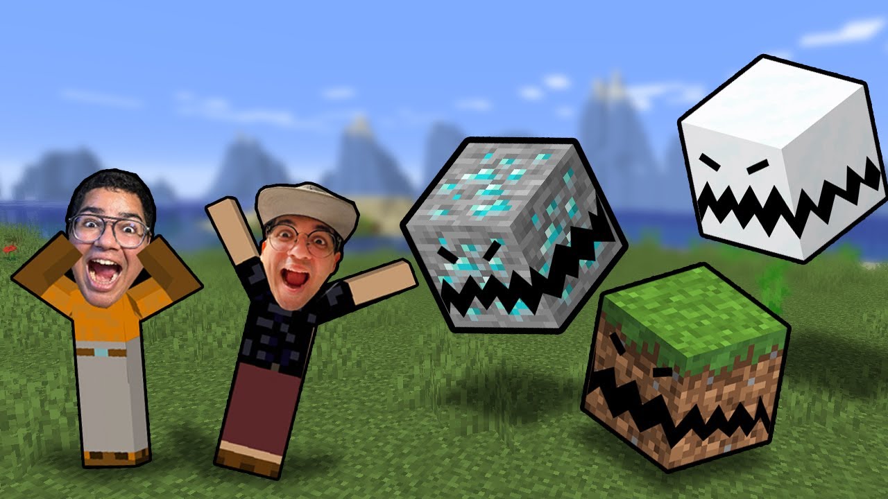 TODOS OS BLOCOS VIRARAM MONSTROS NO MINECRAFT!