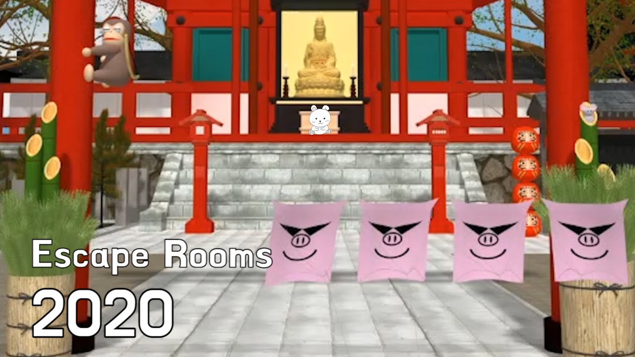 Escape Rooms 2020 Walkthrough Bonus Game Nakayubi Youtube