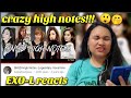 Snsd girls generation reaction  snsd high notes  legendary vocal line by avatarkyungsoo