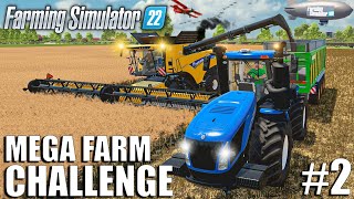 FIRST BIG CANOLA HARVEST | MEGA FARM Challenge | Farming Simulator 22 - Ep 2