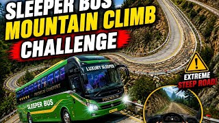  #19 Bus Simulator Indonesia Extreme Sleeper Bus Mountain Climb Challenge & An Unexpected Ending screenshot 1