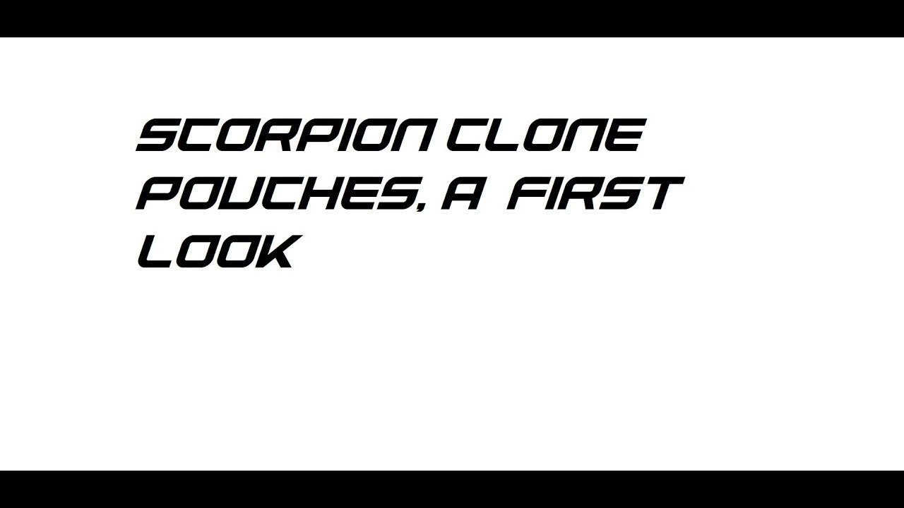 scorpion magazine pouch clone