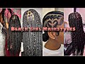 Back 2 school hairstyles for black girls pt2