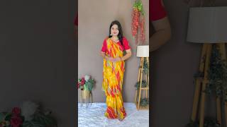 saree draping Perfectly #saree #drape #ytshorts #sareedraping #sareestyle #sareeindia #sareetying