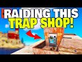 Raiding SUPER EFFECTIVE TRAP BASE SHOP! *They Trapped Me!* - Rust Solo Experience