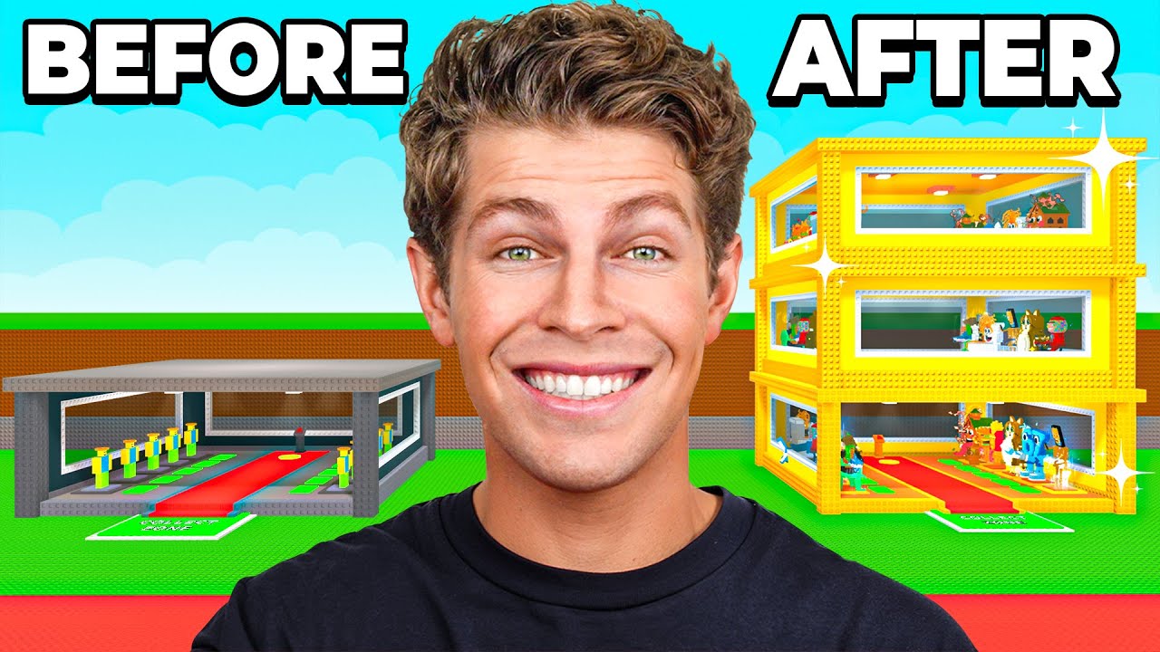 I Upgraded a YouTuber's Base in Steal a Brainrot!