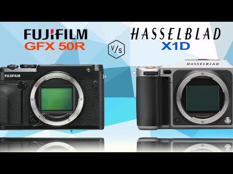FujiFilm GFX 50R vs Hasselblad X1D