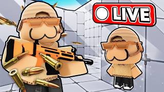 1v1 ME FOR MY CHARM IN ROBLOX RIVALS LIVE FREE SKINS