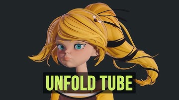 UV Unfold Tube - Zoo Tools Pro - Maya