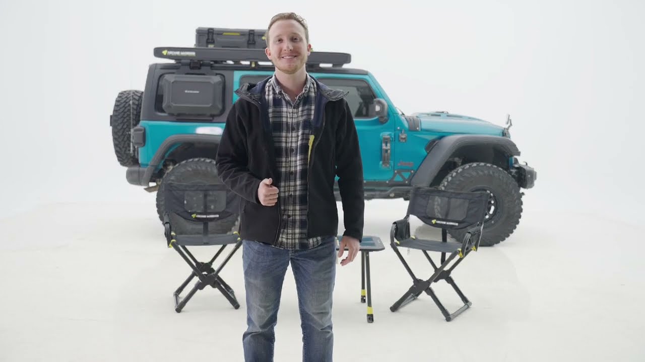 LANDING Camping Chair: Relax in Comfort Anywhere. - YouTube