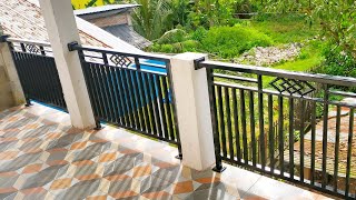 Easy Way to Install a Minimalist Balcony Fence, Made of Rust-Proof Galvanized Iron