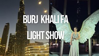 Burj Khalifa light show | Dubai vlogs- Episode-5 @Dubai