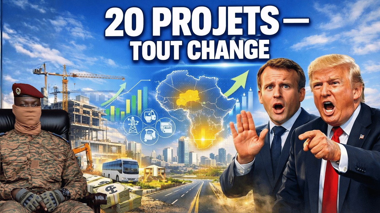 Ibrahim Traoré : 20 projets lancés — le plan choc qui inquiète les puissances mondiales