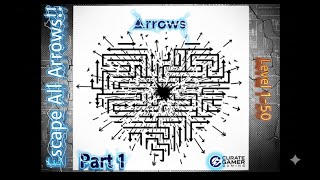 Mind-Bending Arrows Puzzles - Can You Solve Them All? Pt-1 (Level 1-50) @CurateGamer  screenshot 1