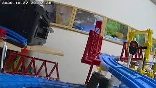 爆速Wi-FiカメラEF65:プラレール大改造;Blog用の wi-fiカメラ走行動画撮影