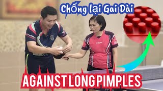 Ti Long teaches students how to fight Long Pimples | personal training | part 1