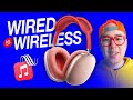 AirPods Max WIRED vs WIRELESS for Apple Music Lossless Audio? 🤔 NOT what I expected...