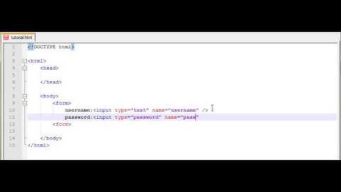 38   html tutorial in bangla password input & upload form