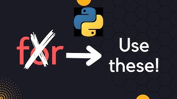 For Loops are Redundant