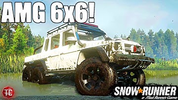 SnowRunner: NEW AMG 6X6! (Console Friendly!!)