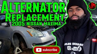 Match Highlights How to Replace Alternator on a Nissan Maxima Altima V6 2004-2008 diy