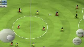 لعبة Stickman 2014 المبارة الاولى البرازيل vs اسبانيا screenshot 4