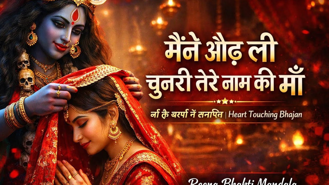 मैंने ओढ़ ली चुनरी तेरे नाम की माँ | Maa Kali Heart Touching Bhajan | 32D DJ Dhamaka Remix