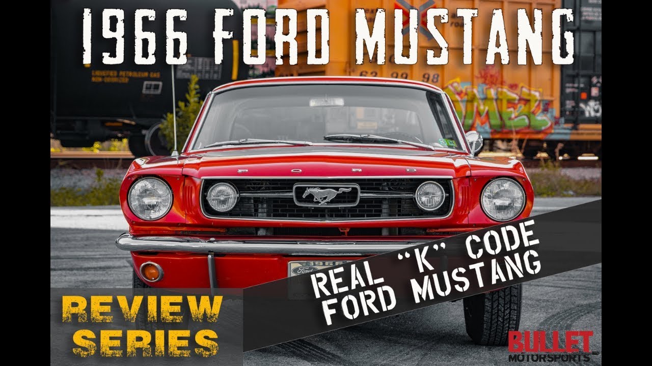 マスタング　レッド 1966 Ford Mustang In Rangoon Red [4k] | REVIEW SERIES - YouTube