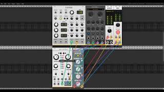 Macro Oscillator + Reverb + Wormholizer | VCV Rack Tiny Patch