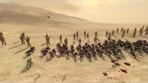 Total War  WARHAMMER 2: 120 Ushabti Greatbows VS. 3,200 Stormvermin