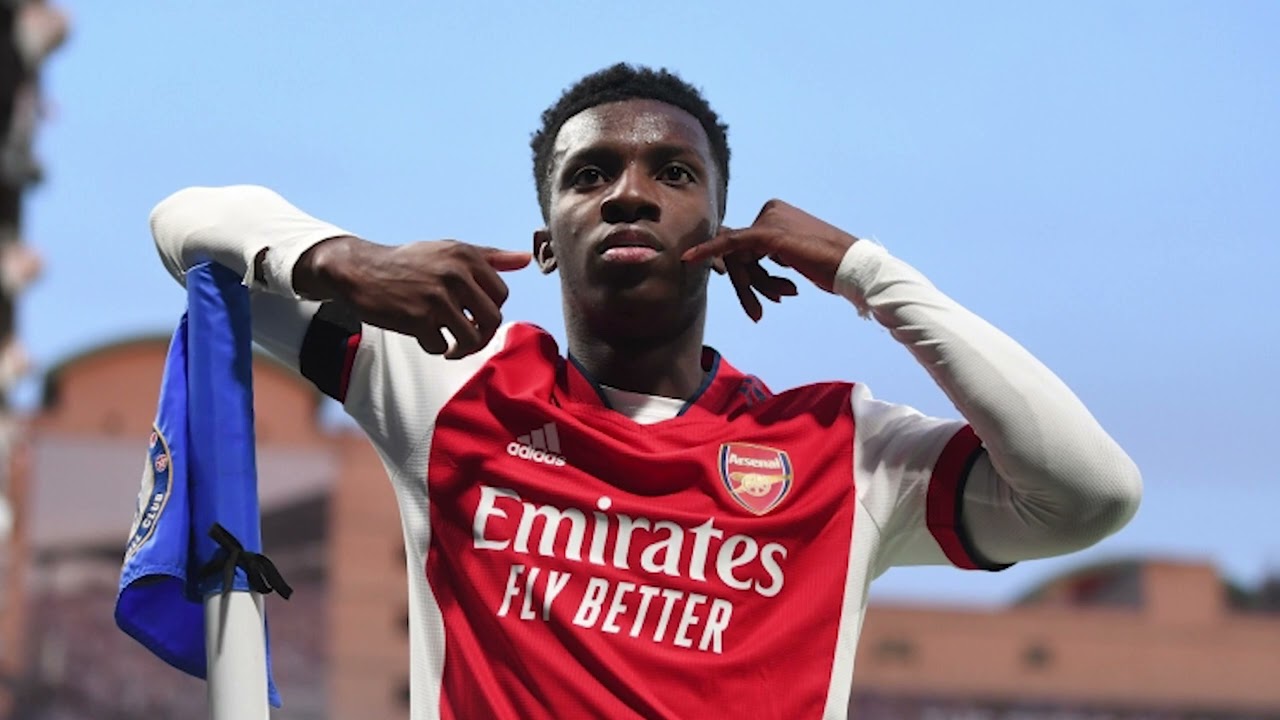 Eddie Nketiah Arsenal Song "Your Defense is in trouble"
