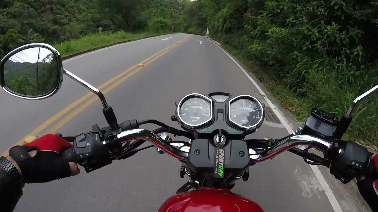 Rolê de teste da Chopper Road 150