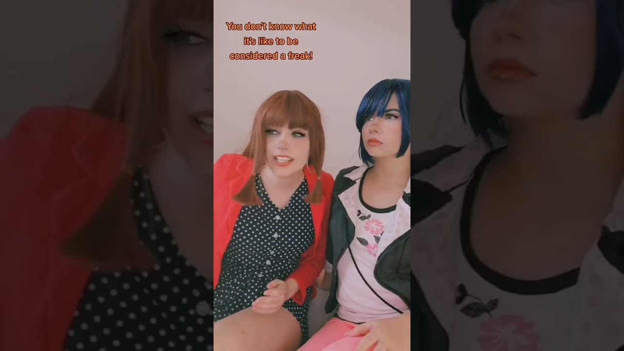 Can I stay with you PLEASE? | Marinette Dupain-Cheng and Lila Rossi #cosplay | Miraculous Ladybug