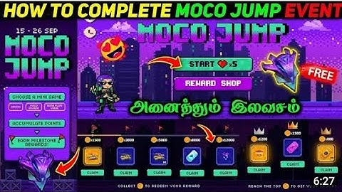 Free Fire Moco Jump Event Deatils in Tamil // How to Complete Moco Jump Event in Tamil // #Mocojump