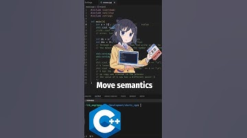 Move Semantics in C++ explained briefly