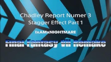 Chadley Report 3 - Stagger Effect Part 1