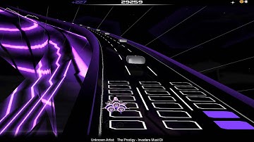The Prodigy - Invaders must die (Audiosurf, Ninja Mono - Ironmode)